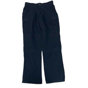 5.11 Tactical Ripstop TDU 74003 Pants‎ Black Large Long Cargo Double knee